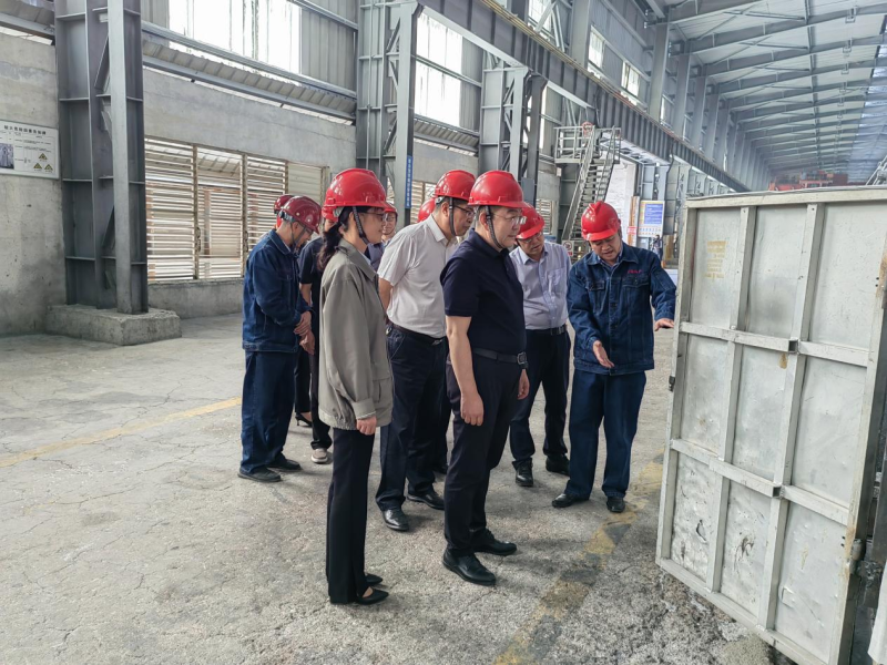 省國(guó)資委黨委書(shū)記、主任姜軍蒞臨物產(chǎn)工投公司調(diào)研