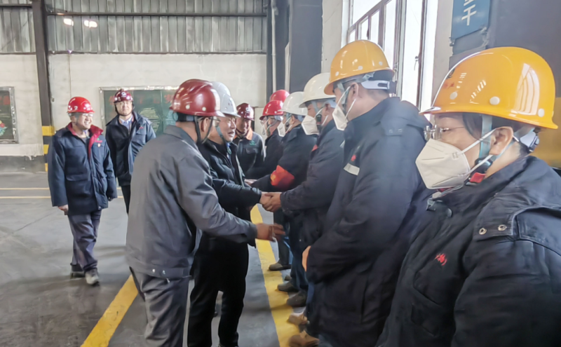 過(guò)年好！省國(guó)資委領(lǐng)導(dǎo)把新春祝福送到一線崗位