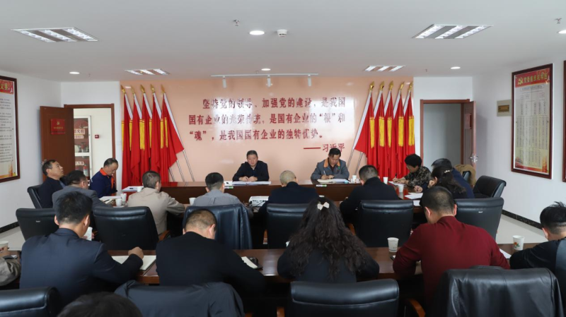 防范化解安全風(fēng)險(xiǎn)  織密筑牢安全防線&mdash;&mdash;集團(tuán)安委會召開2023年3月份安全生產(chǎn)工作例會