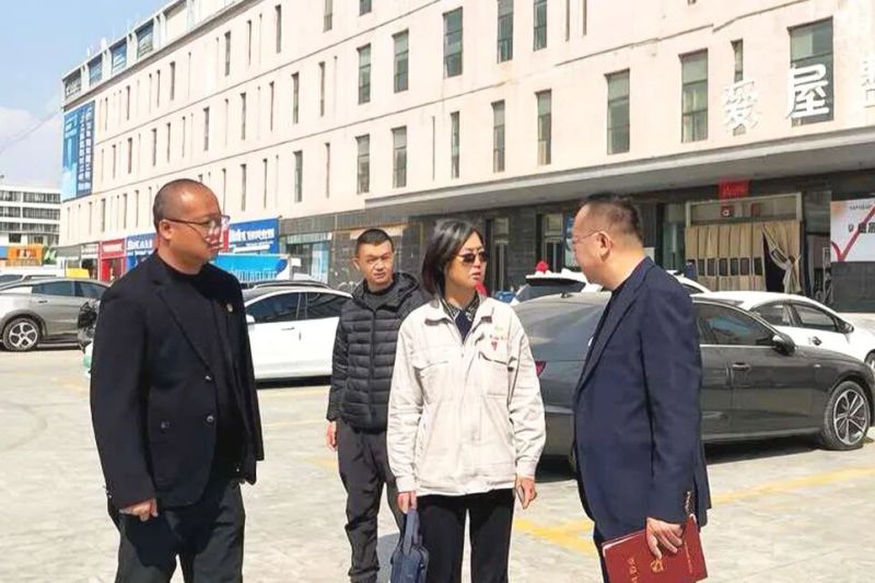 集團黨委書記、董事長劉玲赴現代物流公司調研