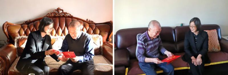 集團領(lǐng)導(dǎo)春節(jié)前夕走訪慰問老同志及一線員工