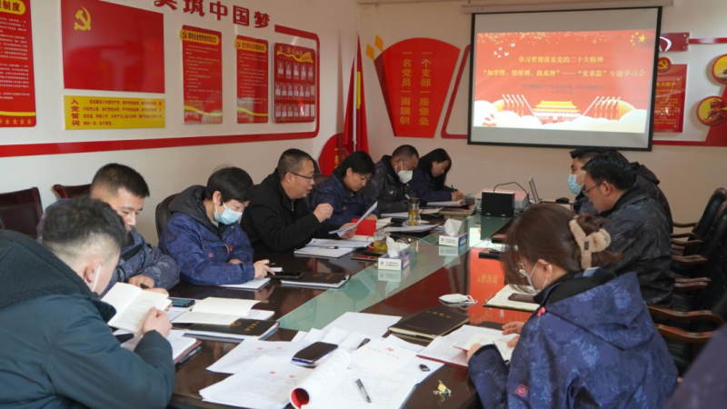 物產(chǎn)汽貿(mào)黨支部召開&ldquo;知學(xué)理、悟原理、踐真理&rdquo; &mdash;&mdash;黨章篇&rdquo;專題學(xué)習(xí)會(huì)