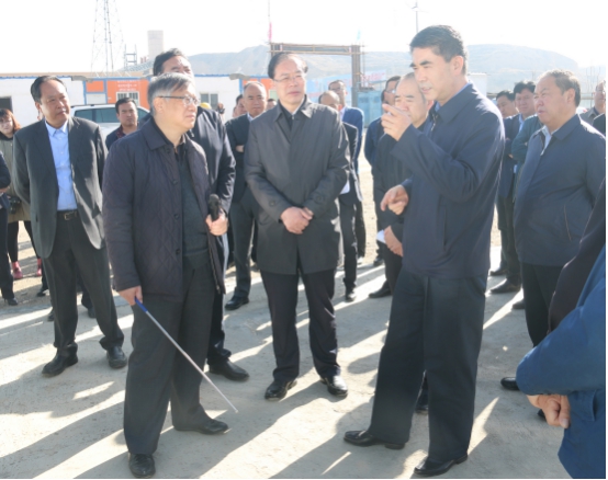 省委副書記、省長王建軍等領導一行視察海東工業(yè)園區(qū)臨空綜合經(jīng)濟園