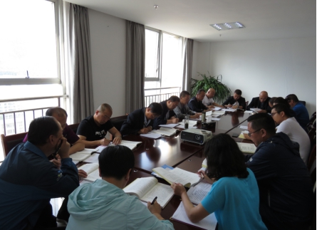 配送公司黨委召開&ldquo;不忘初心、牢記使命&rdquo;主題教育學習交流會