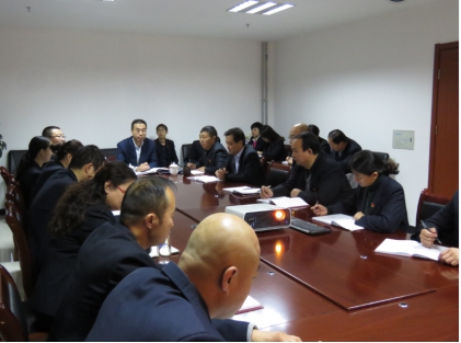 集團(tuán)黨委成員、紀(jì)委書記李志明來我司宣講黨的十九大精神